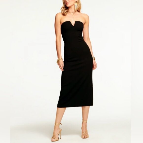 Ramy Brook Julie Dress Black NWT Size 2 - Picture 1 of 11